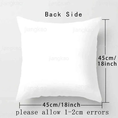 Personalized Pillow Cover Fire Custom Name Pillow Dust Case Kids Bedroom Decor Pillowcase Birthday Shower Gifts for Children