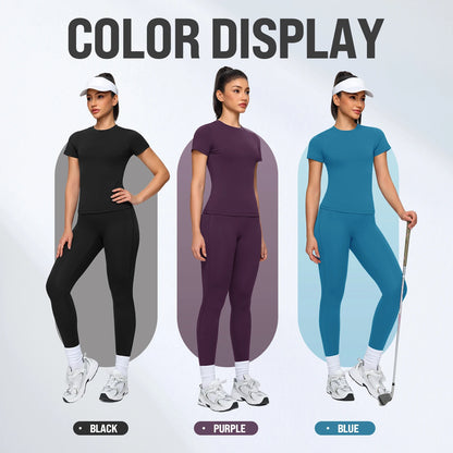 Women’s Naked-Skin Yoga Leggings — High Stretch Butt Lifting Fitness Pants
