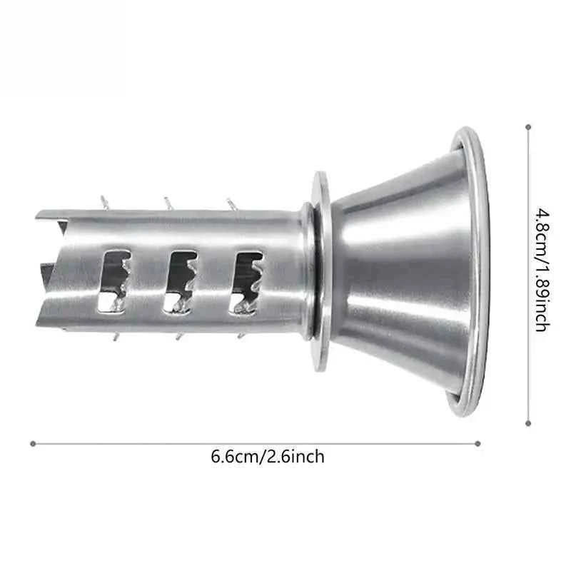 1pc Stainless Steel Lemon Squeezer Pourer Screw Manual Lemon Orange Limes Citrus Juicer Squeeze Fruit Tool Kitchen Gadgets