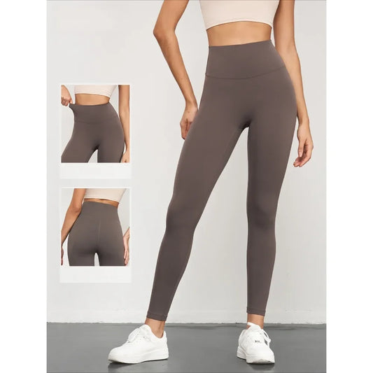 Legging de yoga taille haute rehausseur de fesses 7/8 pour femme — Sensation Seconde Peau