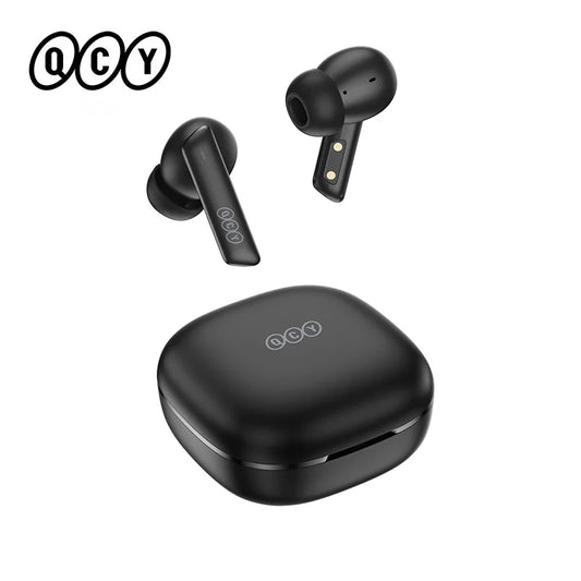 QCY HT05 MeloBuds ANC Wireless Earbuds – 40dB ANC, Bluetooth 5.2, 6-Mic, 30H, IPX5