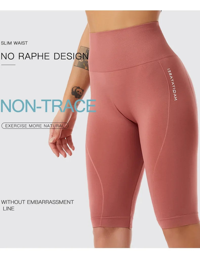 Women’s Body Sculpting High Waist Yoga Pants — Quick-Dry Running Leggings
