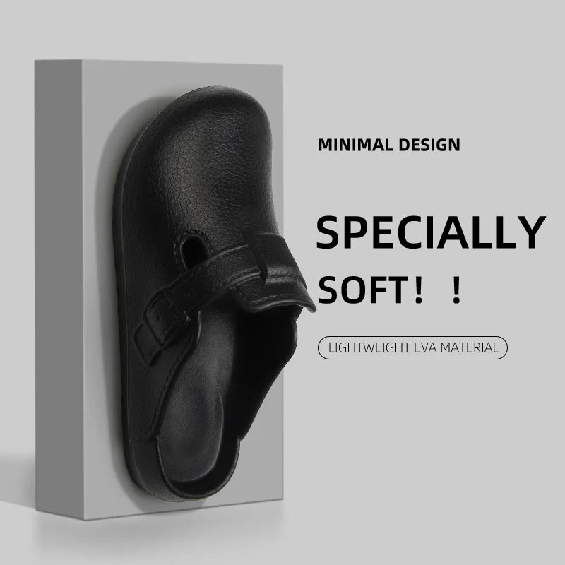 New summer Boken shoes for men casual and fashionable suitable for outdoor wear anti slip beach fishing, Baotou cool slippers