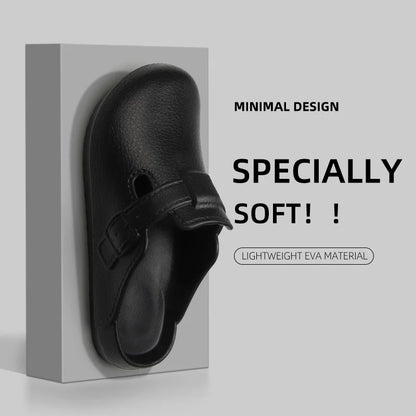 New summer Boken shoes for men casual and fashionable suitable for outdoor wear anti slip beach fishing, Baotou cool slippers