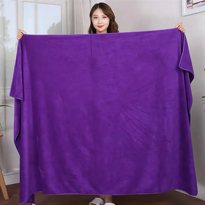 Ultra absorbent ultra-fine fiber bath towel, soft and fast drying, oversized