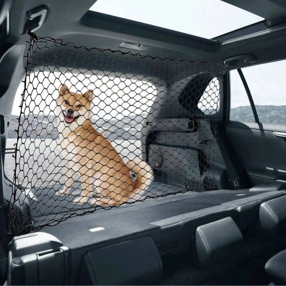 Elastic Car Trunk Fence Net for Dog Safety