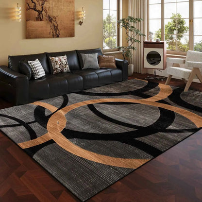 Abstract Large Area Living Room Carpets Decoration Home Bedroom Bedside Soft Rug Washable Lounge Coffee Tables Non-slip Door Mat