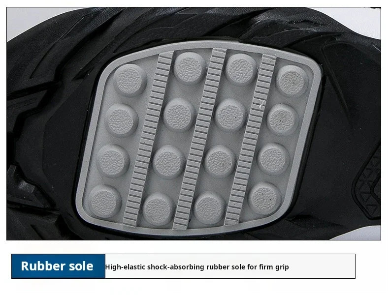 New Waterproof Men's Dirt Bike Shoes Men's Motorcycle Boots New Comfortable Leather Protective Boots Anti-slip Wear-resistant