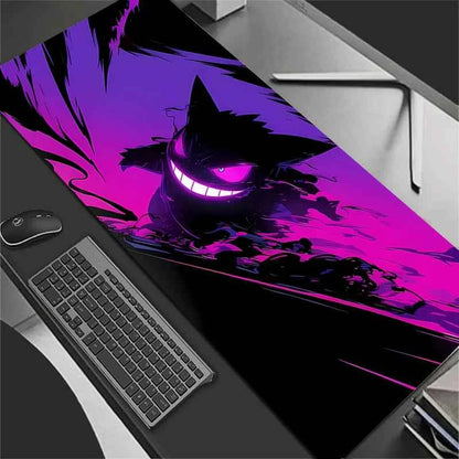 90x40cm Mouse Pad Gamer Large Computer Notebook Pc Mousepad xxl Carpet Gaming Accessories P-Pokemons G-Gengar Keyboard Desk Mat