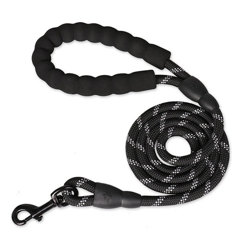 Heavy-Duty Reflective Dog Leash with Padded Handle