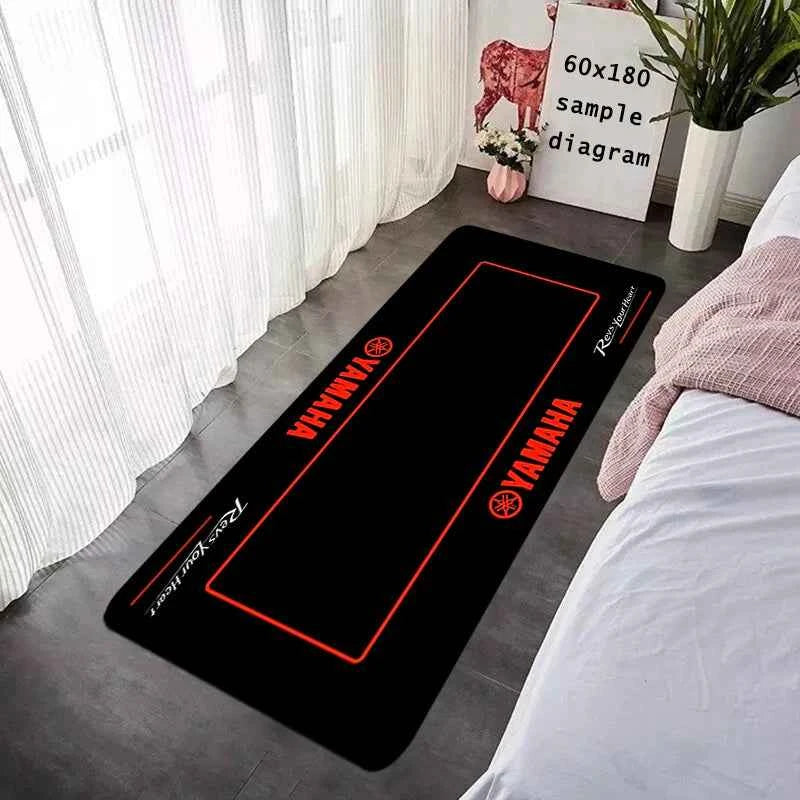 House Entrance Doormat Hallway Carpet Living Room Rugs Bedside Foot Carpets Y-YAMAHA Bathroom Rug Floor Mats Non-slip Home Decor