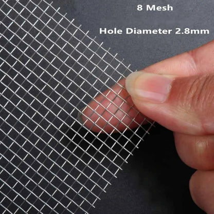 4 - 500 mesh,All Size 304 Stainless Steel Filter Wire Mesh Woven Wire Sieve Plate Screen Mesh