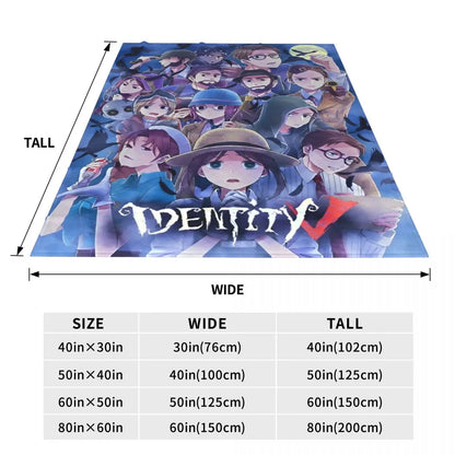 Super Warm Blanket Travel Office Identity V   Bedding Throws Flannel Bedspread For Outdoor Funny Sofa Bed Cover