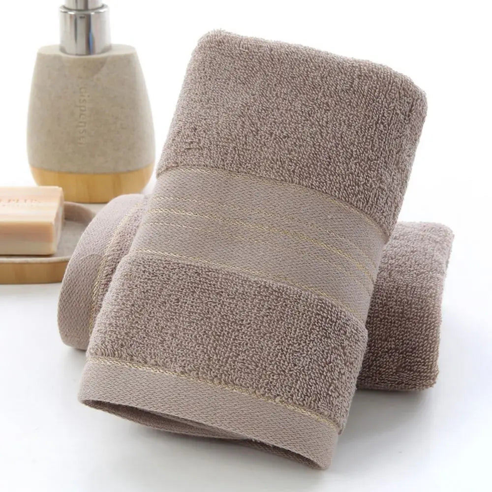 Thick Cotton Face Towel, 75x35cm Couples Set