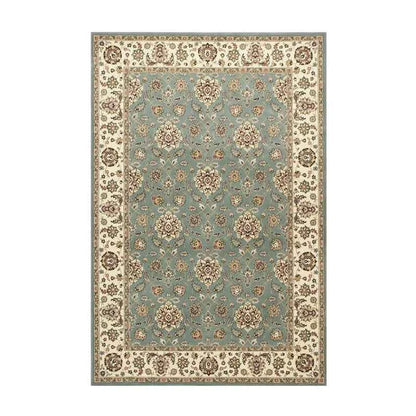 VIKAMA Washable Foldable Imitation Cashmere Carpet Entry Door Mat Persian Retro Style Living Room Bedroom Bed Soft Mat