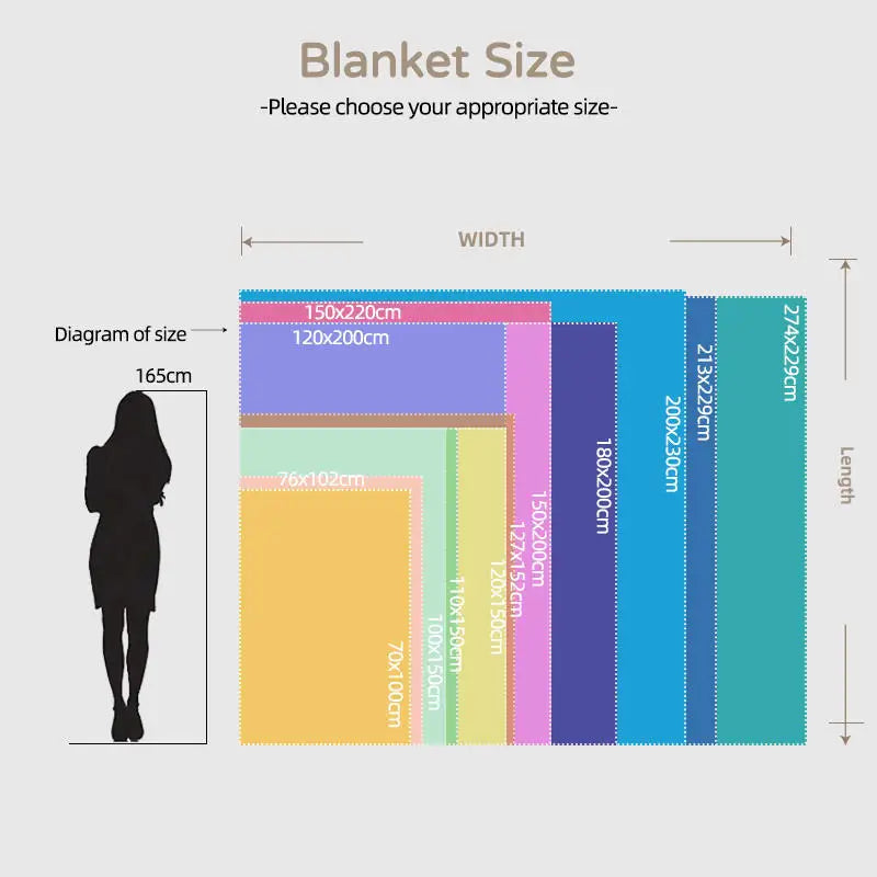 Winter ! Fuzzy Blankets - Twin/Full/Queen/King Size Thick Warm Blanket for Bed  Cozy Throw Blanket for Couch  Home  Dorm  or Gift
