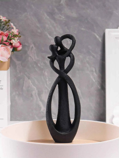 Nordic Style Creative Home Decor: Embracing Couple Sculpture for Office, Bookshelf, Living Room, Bedroom, Tabletop Decoration