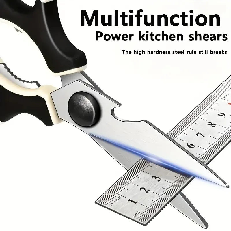 Heavy Duty Poultry Shears and Multi-Task Kitchen Scissors for Cooking Prep