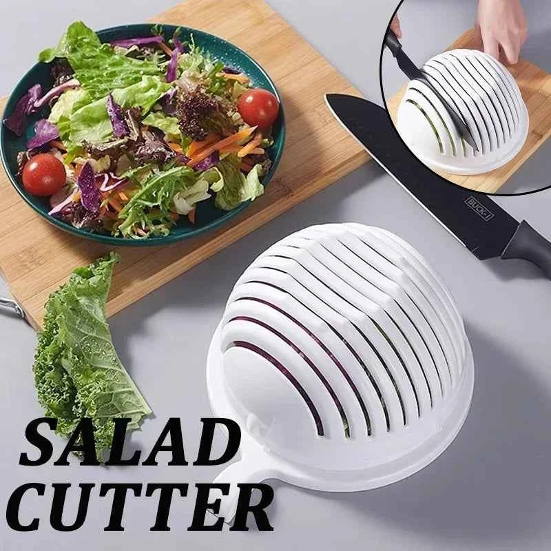 Vegetable Salad Cutter Cutting Bowl Slices Fruit, Kitchen Tools, Accessories Gadgets Kitchen Items Kitchen Gadgets Vegetable