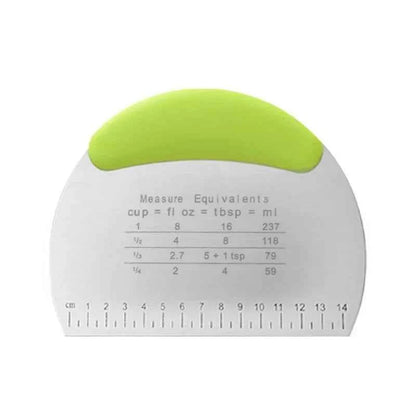 Flour Cutter Stainless steel Bake Scraper Cream Cake Dough Knife Scraper Household Kitchen Baking Tool Large Cutting Knife