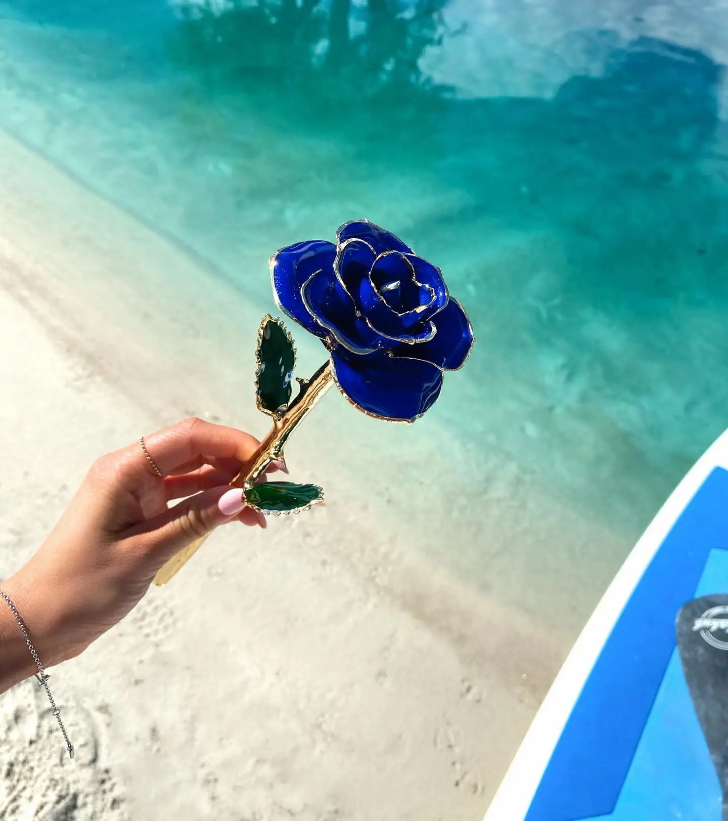 Gifts for Women 24k Gold Dipped Rose with Stand Eternal Flowers Forever Love In Box Girlfriend Wedding Valentine Gift for Her