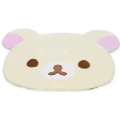 Kuna Bear Rilakkuma Carpet Relaxed Bear Cartoon Cute  Korea Floor Mat Bedroom Soft Plush Floor Mat Home Bedroom Bedside Carpet