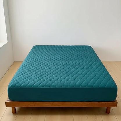 California King Waterproof Fitted Sheet | Soft Plush Noiseless Deep Pocket | Machine Washable