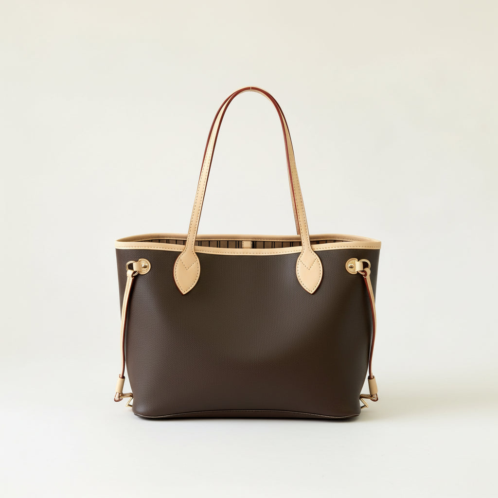 Soft-Texture Genuine Leather Chain Strap Handbag