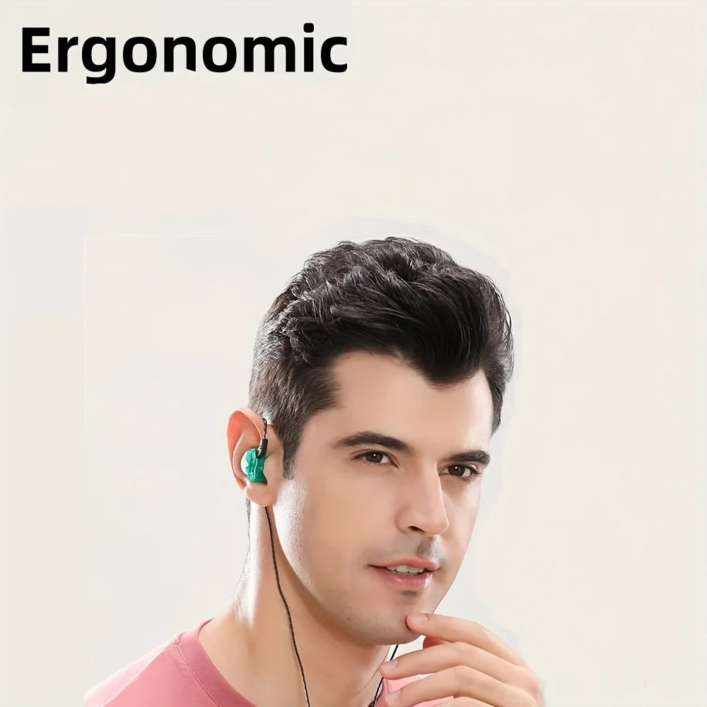 QKZ AK6 Copper Driver HiFi Wired Earphones