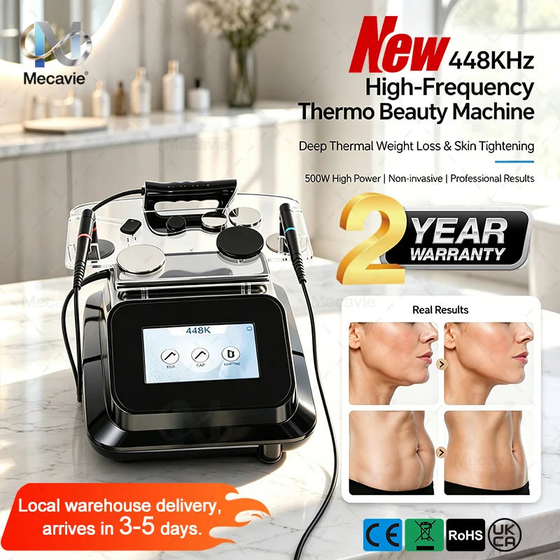 448KHz RF Device, Multi-Handle EMS Beauty System