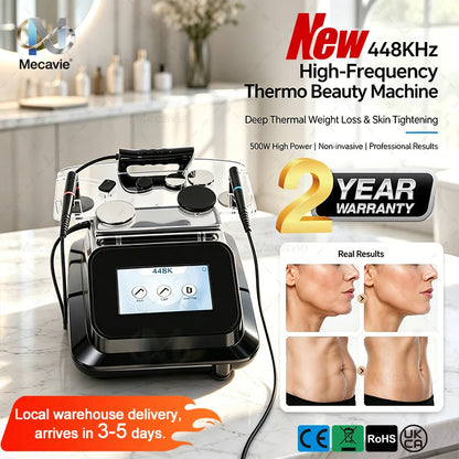 448KHz RF Device, Multi-Handle EMS Beauty System