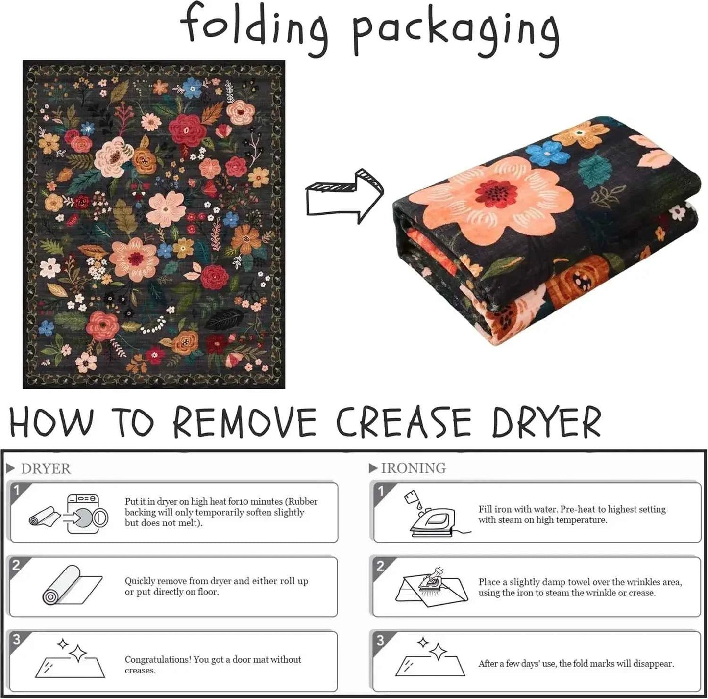 Pink Living Room Carpet Large Machine Washable Carpets Bedroom Bedside Floor Mat Home Decoration Bohemian Flower Non-Slip Rug 카펫