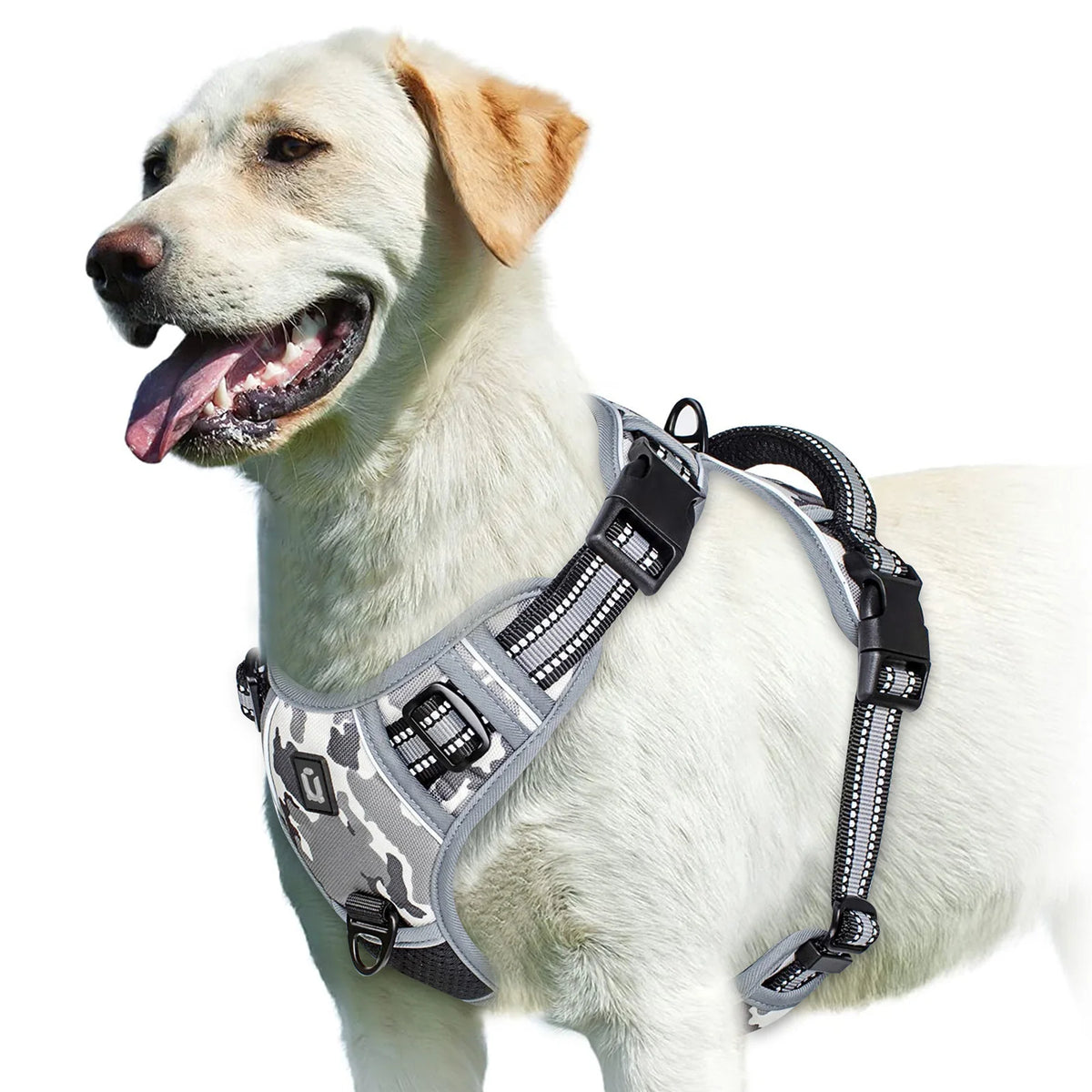 No-Pull Adjustable Dog Harness with Control Handle