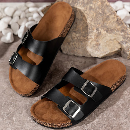 Men's Fashionable Slippers, Thick-Soled, Wear-Resistant, Waterproof, Non-Slip, Lightweight, Comfortable, Casual Sandals