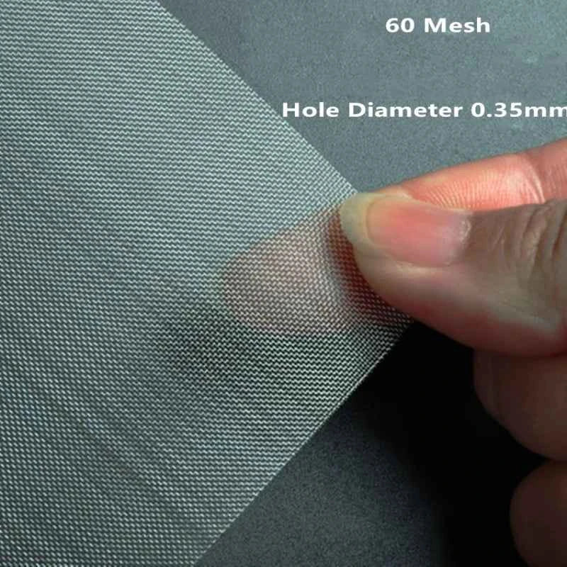 4 - 500 mesh,All Size 304 Stainless Steel Filter Wire Mesh Woven Wire Sieve Plate Screen Mesh