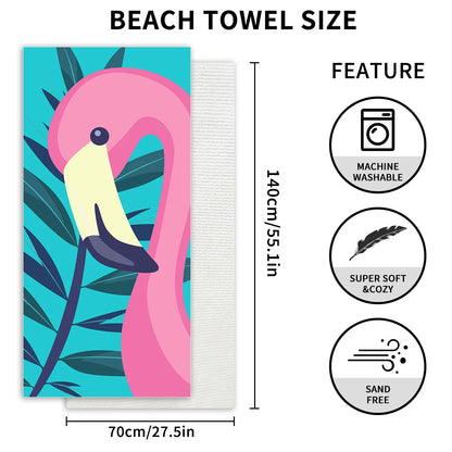 Large Microfiber Beach Towel Quick Dry Sun Protection Absorbent Bath Towel