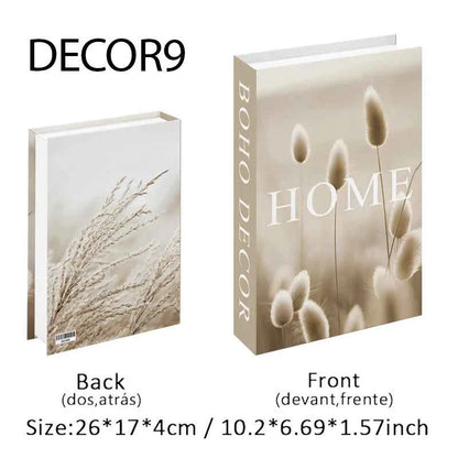 Decorative Faux Books Storage Box Coffee Table Hotel Bedroom Living Room Bookshelf Home Decor Interior Aesthetics Shooting Props