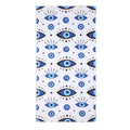 Quick Dry Microfiber Beach Towel Western Howdy Evil Eye Printed Lightweight