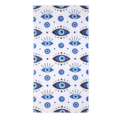 Quick Dry Microfiber Beach Towel Western Howdy Evil Eye Printed Lightweight