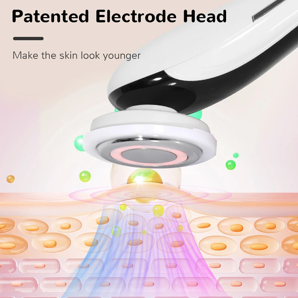Electric Face Lift Massager, 7 Modes, Wireless