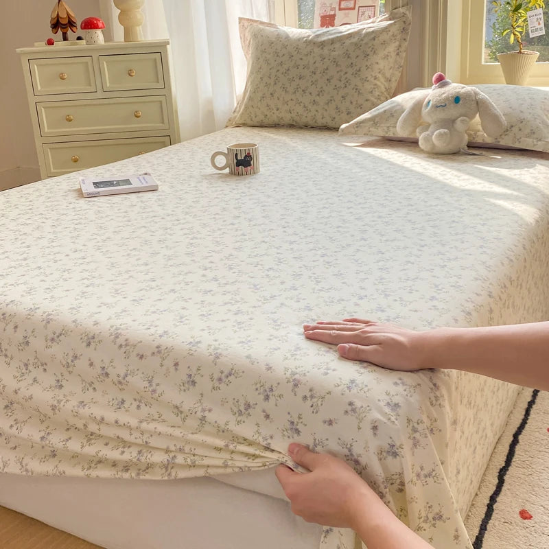 100% Cotton All-Season Flat Sheet, Wrinkle-Resistant