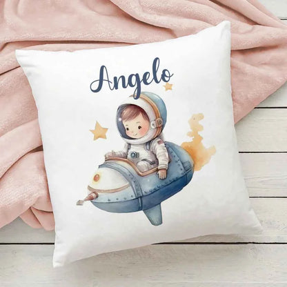 Personalized Pillow Cover Fire Custom Name Pillow Dust Case Kids Bedroom Decor Pillowcase Birthday Shower Gifts for Children