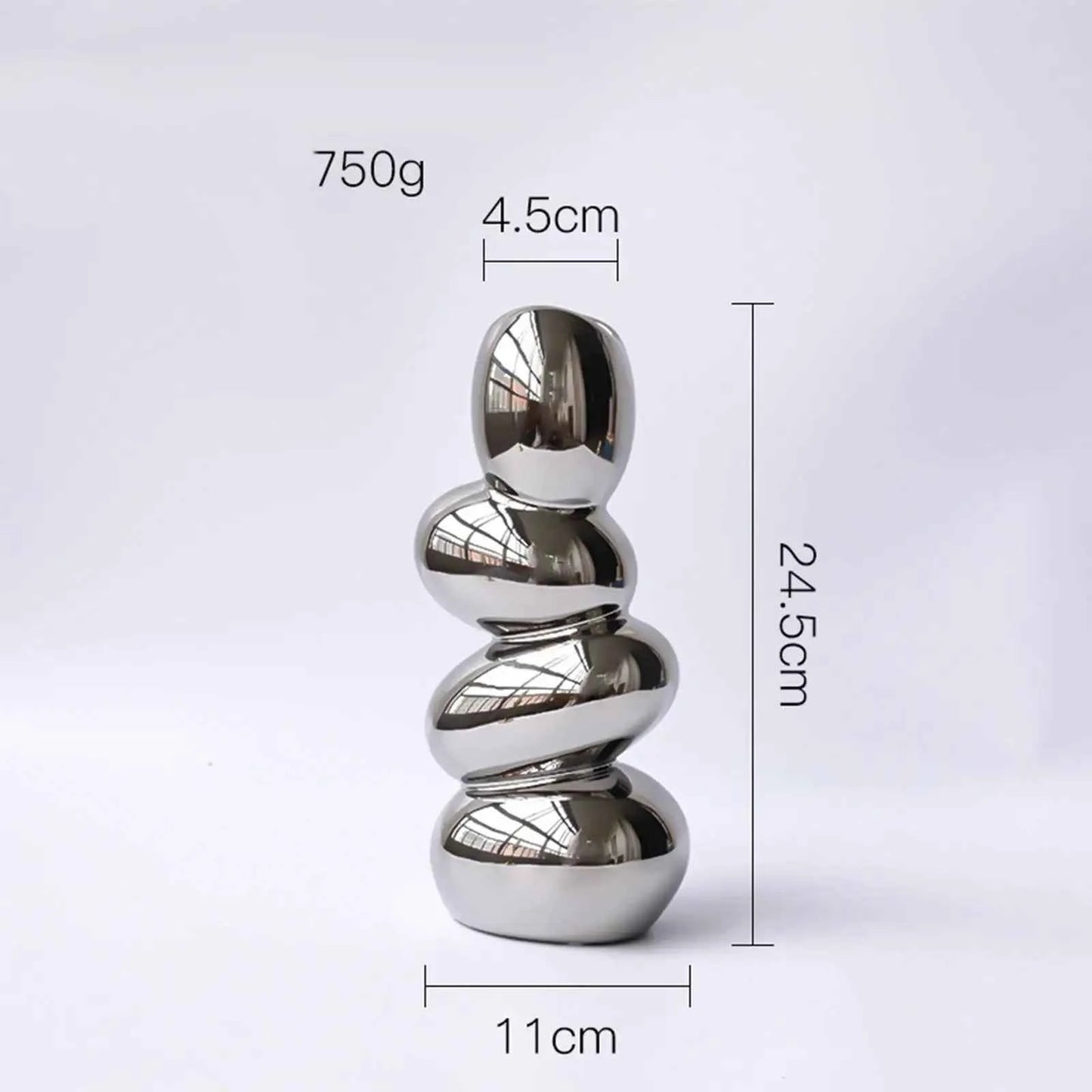 Ceramic Vase Flowerpot Floral Arrangement Decoration Modern Centerpiece Planter for Tabletop Entryway Wedding Bedroom Farmhouse