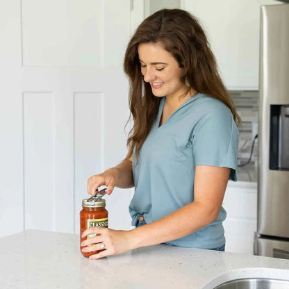 Can Opener Adjustable Stainless Steel Non-Slip Multifunction Manual Jar Bottle Bottle Lid Opener Gadget Home Gadgets Accessories