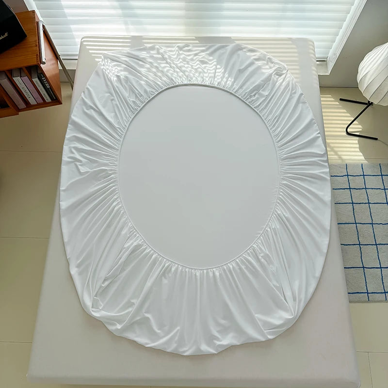 Solid Color Fitted Sheet | Single to Queen