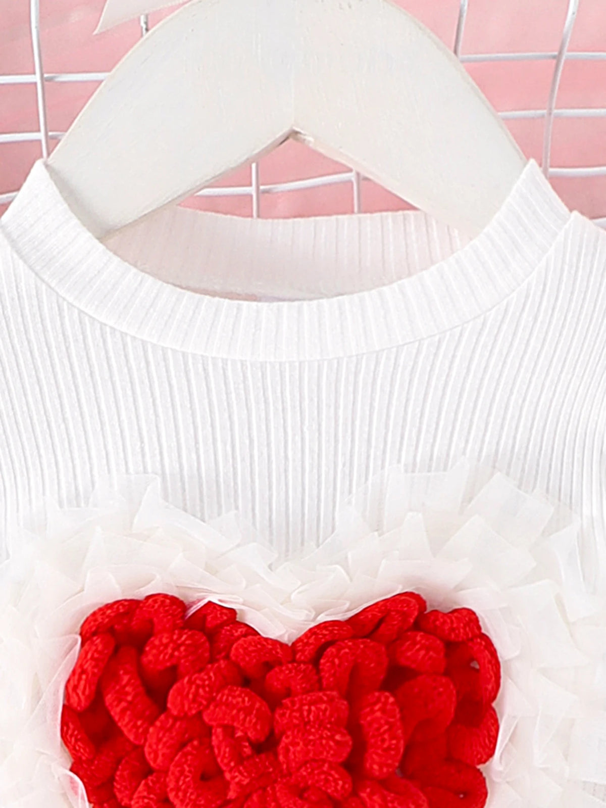 Bubble Sleeve Top & Skirt Set for Girls 1-3 Years