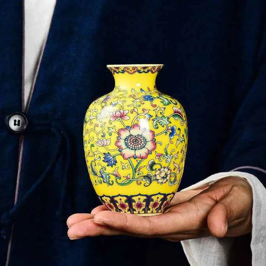 Unique Antique Vase Handicrafts Porcelain Vases Home Decoration Ceramic Vases Flower Beds Room Decoration Vintage Vases Gifts
