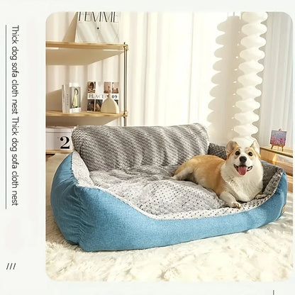 XXL Extra-Large Dog Sofa Bed — 47x37" Soft Mattress for All Seasons