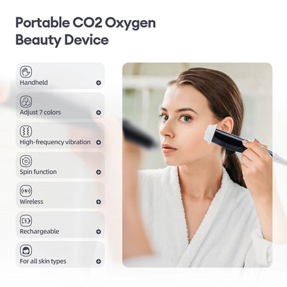 CO2 Oxygen Bubble Pen – Portable Facial Beauty Device