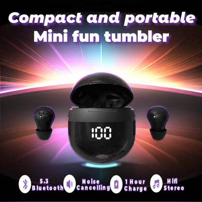 Mini Wireless Sleep Earbuds — Bluetooth 5.3, Heavy Bass, IPX7 Waterproof
